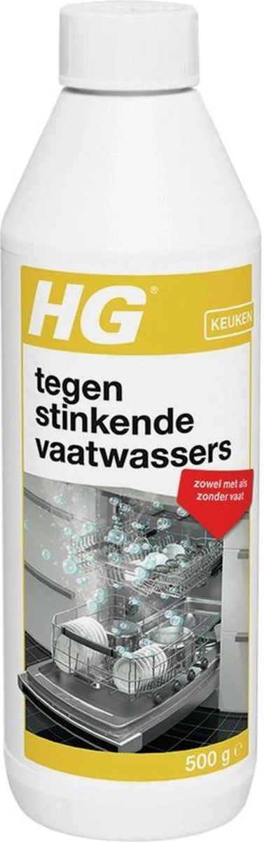 HG Tegen Stinkende Vaatwassers - 500gr - Voor Een Schone En Fris Ruikende Vaatwasser - Voor 12 Behandelingen 4 HG Tegen Stinkende Vaatwassers - 500gr - Voor Een Schone En Fris Ruikende Vaatwasser - Voor 12 Behandelingen - Afbeelding 4