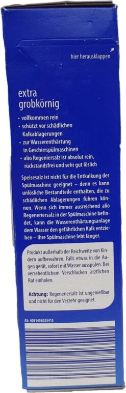 Vaatwaszout - Zout Vaatwasser - Zout Afwasmachine - Regenereerzout Vaatwasser - Onthardingszout Vaatwasser - 2 Kg -Huishoudelijke Benodigdheden Winkel 384x1200