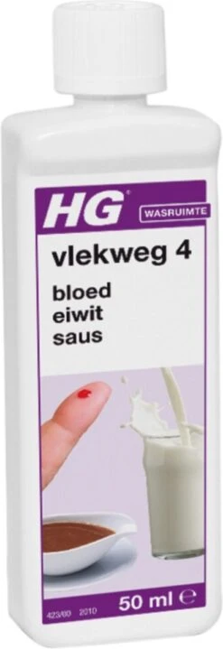 HG Vlekweg 4 - 50ml - Voor Onder Andere Saus En Kruiden -Huishoudelijke Benodigdheden Winkel 412x1200