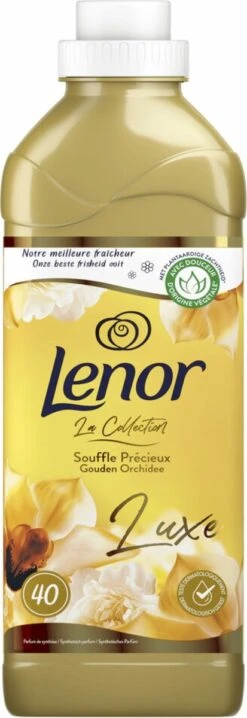 Lenor Gouden Orchidee - Wasverzachter - Voordeelverpakking 12 X 40 Wasbeurten -Huishoudelijke Benodigdheden Winkel 413x1200