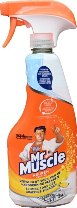 3 X Mr Muscle Keuken Reiniger Spray - Keukenreiniger - 3 X 500ml -Huishoudelijke Benodigdheden Winkel 446x1200