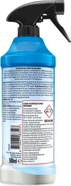 Glorix Hygiënische Badkamer Foamspray - 6 X 500 Ml - Voordeelverpakking -Huishoudelijke Benodigdheden Winkel 463x1200 2