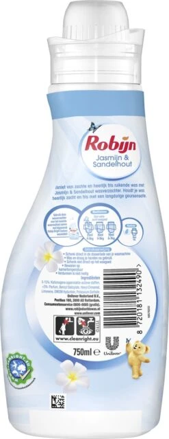 Robijn Perfect Match Stralend Wit En Jasmijn & Sandelhout Wasmiddel En Wasverzachter - 5 Stuks - Voordeelverpakking -Huishoudelijke Benodigdheden Winkel 464x1200 1