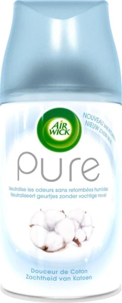 Air Wick Freshmatic Automatische Spray Luchtverfrisser - Pure Zachtheid Van Katoen Navulling - 3 Stuks - Voordeelverpakking -Huishoudelijke Benodigdheden Winkel 484x1200 2
