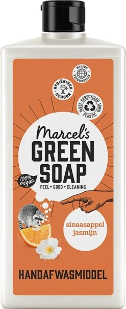 Marcel's Green Soap Afwasmiddel Sinaasappel & Jasmijn - 500 Ml -Huishoudelijke Benodigdheden Winkel 491x1200