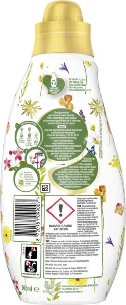 Robijn Klein & Krachtig Wit Floral Morning Vloeibaar Wasmiddel - 8 X 19 Wasbeurten - Voordeelverpakking -Huishoudelijke Benodigdheden Winkel 495x1200