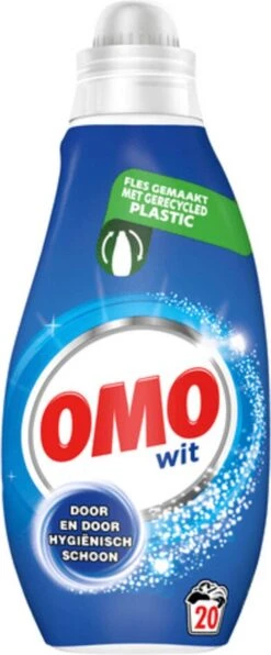 Omo Klein & Krachtig Wit Vloeibaar Wasmiddel - 8 X 20 Wasbeurten - Voordeelverpakking -Huishoudelijke Benodigdheden Winkel 497x1200