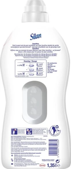 Silan Sensitive Wasverzachter - Baby En Gevoelige Huid - Grootverpakking - 54 Wasbeurten -Huishoudelijke Benodigdheden Winkel 505x1200 1