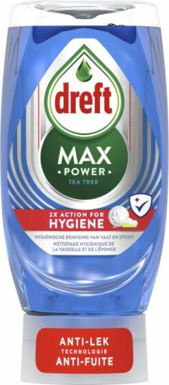 8x Dreft Max Power Afwasmiddel Extra Hygiëne 370 Ml -Huishoudelijke Benodigdheden Winkel 528x1200 1