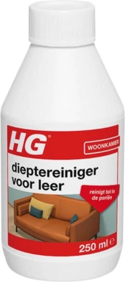HG Dieptereiniger Voor Leer - 250 Ml - Reinigt Tot In De Poriën -Huishoudelijke Benodigdheden Winkel 533x1200