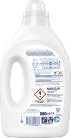 Neutral Kleur Vloeibaar Wasmiddel - 3 X 20 Wasbeurten - Voordeelverpakking -Huishoudelijke Benodigdheden Winkel 614x1200