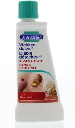 Dr. Beckmann Vlekkenduivel Bloed & Eiwit 50 Ml -Huishoudelijke Benodigdheden Winkel 703x1200