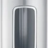 Brabantia Voorraadbus - 1,4 L - Matt Steel Fingerprint Proof / Matt Black Deksel - Met Venster