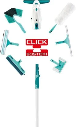 Leifheit Telescoopsteel Aluminium 145-400 Cm Click System -Huishoudelijke Benodigdheden Winkel 720x1200
