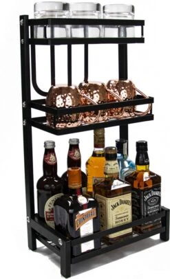 Chefs Cuisine Kruidenrek - Kruidenrek Staand - Keukenrek - Aanrecht Organiser - Bureau Organizer - Keuken Organizers - Roestvrij Staal -Huishoudelijke Benodigdheden Winkel 730x1200 1