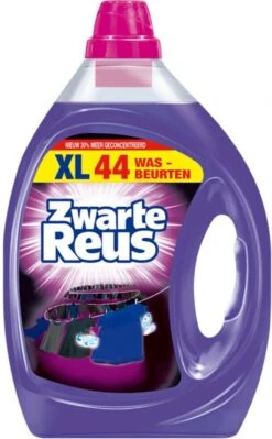 Zwarte Reus Gel - 44 Wasbeurten - Vloeibaar - Wasmiddel -Huishoudelijke Benodigdheden Winkel 742x1200