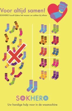 Sokhero - Sokken Cadeau Organizer - Waszak Waslijn Kleding - Wasmand Wasnet Huishouden - Wasmachine Sokken Opbergsysteem - Wasknijpers Wasbol Wasnet - Sokken En Lingerie Houder (voor 10 Sokken) -Huishoudelijke Benodigdheden Winkel 779x1200