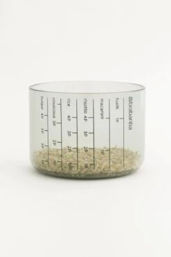 Brabantia Voorraadbussen Met Maatbeker Set Van 2 - 1,3 L - Dark Grey -Huishoudelijke Benodigdheden Winkel 799x1200 5