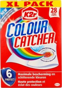 K2r Colour Catcher - Anti Kleurdoorloopdoekjes - Kleurbeschermer - 28 Stuks -Huishoudelijke Benodigdheden Winkel 846x1200
