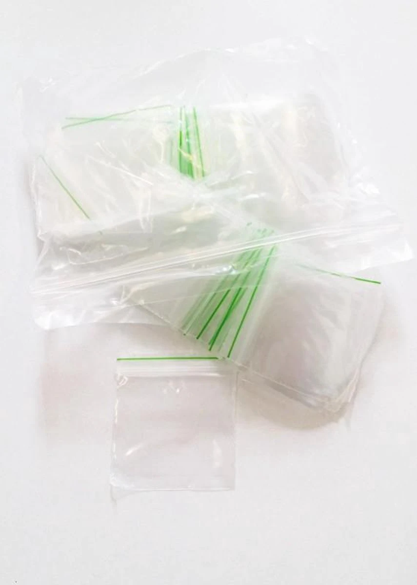 Merkloos Gripzakjes 40x40 Mm Transparant Per 100 Stuks Verpakt 2 Merkloos Gripzakjes 40x40 Mm Transparant Per 100 Stuks Verpakt - Afbeelding 2