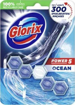 Glorix Power 5 Toiletblokken - Ocean - 9 Stuks - Halfjaarbox - Voordeelverpakking -Huishoudelijke Benodigdheden Winkel 861x1200 1
