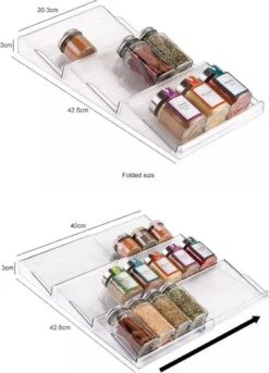 Merkloos Kruidenrek Voor Lade - Kruidenorganizer - Keukenlade Organiser - Kruidenrek Lade - Kruidenhouder - Lade Voor Kruiden - Spice Rack - Uitschuifbaar Van 20cm Tot 40cm - Kruidenrek Liggend - Spice Organizer 10 Merkloos Kruidenrek Voor Lade - Kruidenorganizer - Keukenlade Organiser - Kruidenrek Lade - Kruidenhouder - Lade Voor Kruiden - Spice Rack - Uitschuifbaar Van 20cm Tot 40cm - Kruidenrek Liggend - Spice Organizer -Huishoudelijke Benodigdheden Winkel 863x1200