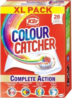 Wasmiddel - K2r Colour Catcher Anti-kleurdoorloop Doekjes 56 Stuks -Huishoudelijke Benodigdheden Winkel 876x1200