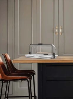 Biesse Broodtrommel - Met Schuifdeksel - Transparant -brooddoos 9 Biesse Broodtrommel - Met Schuifdeksel - Transparant -brooddoos -Huishoudelijke Benodigdheden Winkel 889x1200