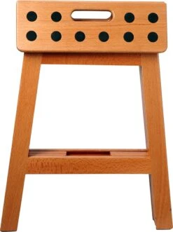 PUHLMANN - Inklapbare Kruk, JAMES, Hout, 41 Cm Hoog, Max 150 Kilo -Huishoudelijke Benodigdheden Winkel 895x1200 2