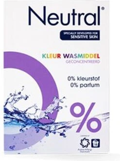 Neutral Kleur Waspoeder - 45 Wasbeurten -Huishoudelijke Benodigdheden Winkel 898x1200