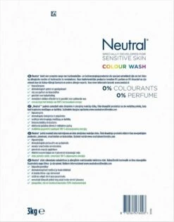 Neutral Kleur Waspoeder - 45 Wasbeurten -Huishoudelijke Benodigdheden Winkel 937x1200