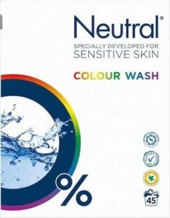 Neutral Kleur Waspoeder - 45 Wasbeurten -Huishoudelijke Benodigdheden Winkel 938x1200