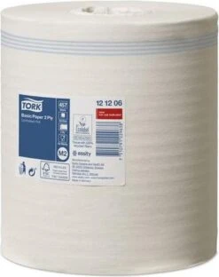Poetsrol Tork M2 121206 2-laags - 20cm X 160m - 6 Rollen -Huishoudelijke Benodigdheden Winkel 951x1200