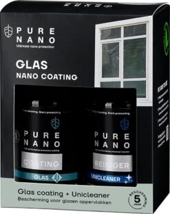PURE NANO Glas - Nano Coating Voor 5 Jaar Heldere Ramen Met Minder Schoonmaakwerk - 250 Ml -Huishoudelijke Benodigdheden Winkel 956x1200 3