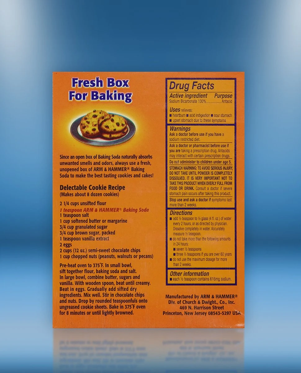 2 X Baking Soda 454 Gram - Arm & Hammer 2 2 X Baking Soda 454 Gram - Arm & Hammer - Afbeelding 2