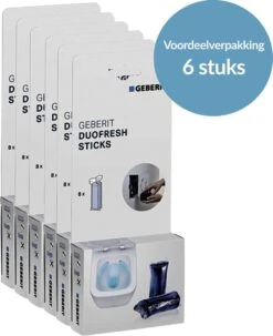 Geberit DuoFresh Sticks - 48 Stuks - Voordeelverpakking - Toilet/WC Blokjes Inbouwreservoir -Huishoudelijke Benodigdheden Winkel 978x1200