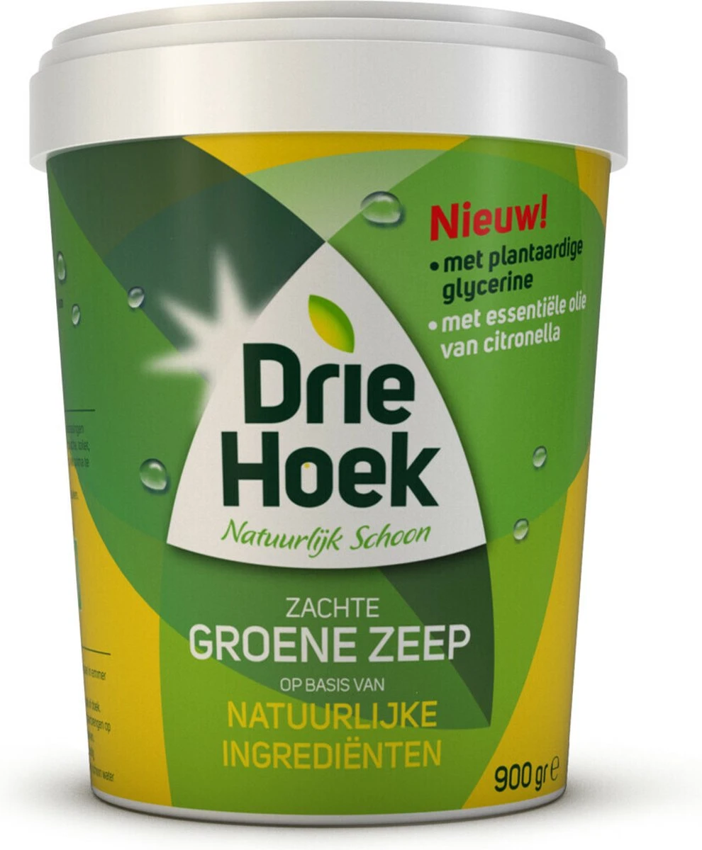 Driehoek Groene Zeep 900 Gr 1 Driehoek Groene Zeep 900 Gr
