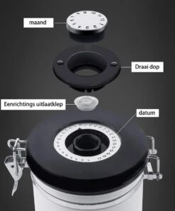 Koffiebonen Opbergbus- Koffiebonen Bewaren - Nieuw Voedsel Bewaren - Kitchen Merchandise - Vooraadbus - Bewaardozen - Kitchen Merchandise - 1.8L Vooraadpot - Voorraadpotten - Gebroken Wit Kleur - Opslagtank Voor Gedroogd Fruit- Opslag Van Koffiebonen 12 Koffiebonen Opbergbus- Koffiebonen Bewaren - Nieuw Voedsel Bewaren - Kitchen Merchandise - Vooraadbus - Bewaardozen - Kitchen Merchandise - 1.8L Vooraadpot - Voorraadpotten - Gebroken Wit Kleur - Opslagtank Voor Gedroogd Fruit- Opslag Van Koffiebonen -Huishoudelijke Benodigdheden Winkel 995x1200 1